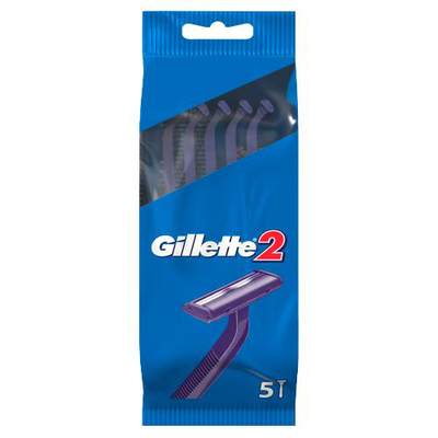 Gillette 2 disposable razors 5s, , medium