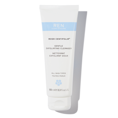 Ren clean skincare rosa centifolia Gentle exfoliating cleanser for all skin types 100ml