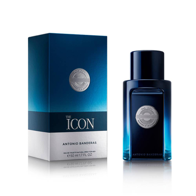 Antonio banderas the icon eau de toilette 50ml, , medium