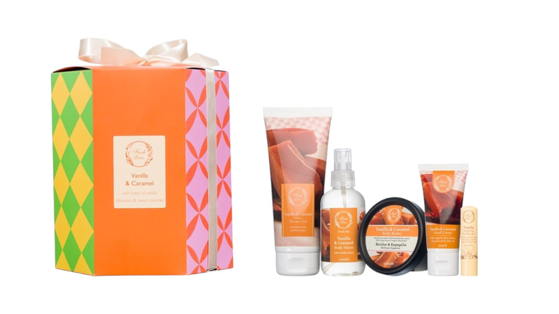 Product image: Vanilla & caramel body & lip care set 5pcs., , medium-null