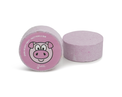 Isabelle laurier sparkling bath tablet pig