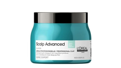 L'oréal professionnel scalp advanced hair mask for oiliness 500ml, , medium
