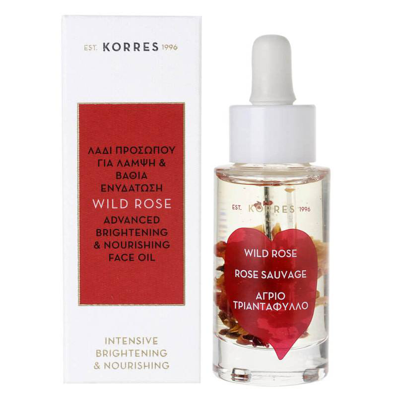 Korres wild rose advanced brightening & nourishing face oil 30ml image number null