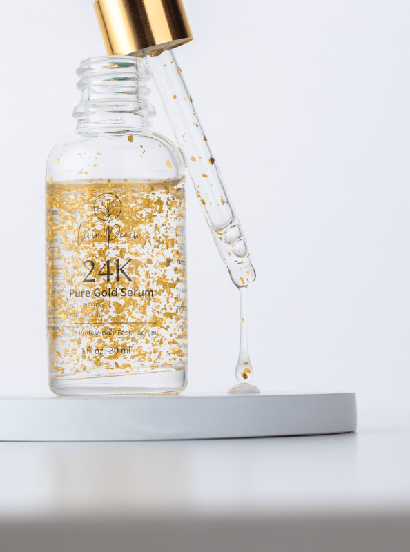 24k pure gold serum 30ml - Radiance &amp; Anti-Inflammation Treatment-null