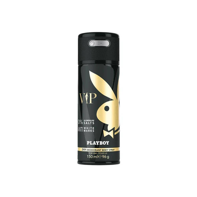 Playboy vip anti white marks deodorant him 150ml, , medium