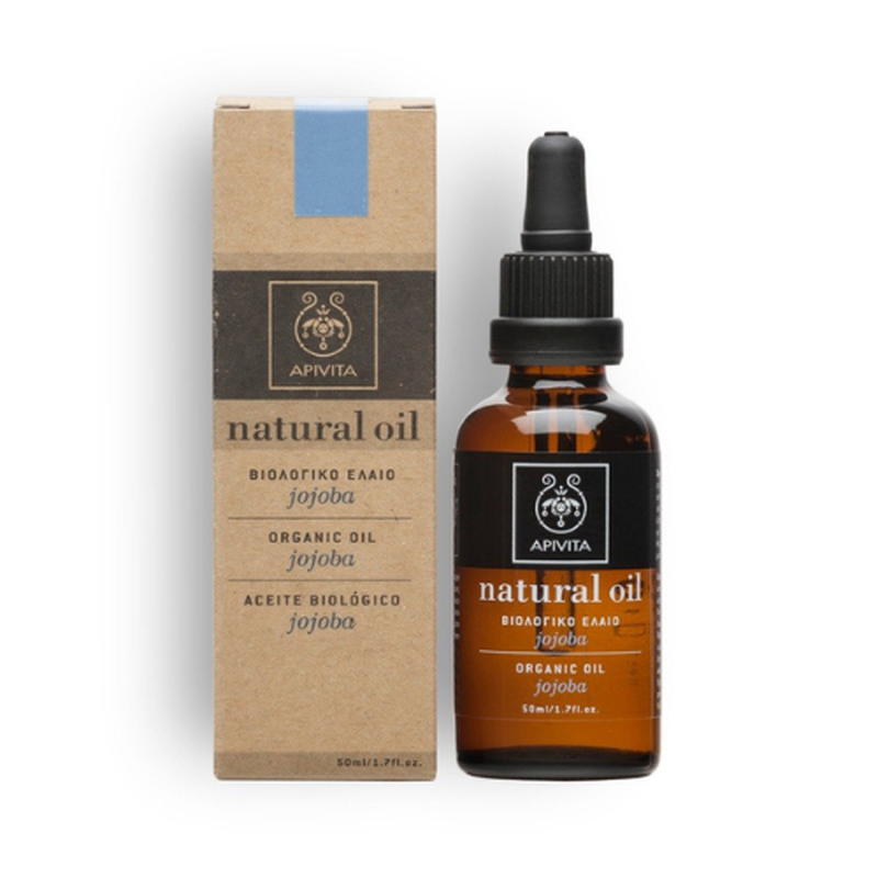 Apivita organic jojoba oil 50ml, , medium-null