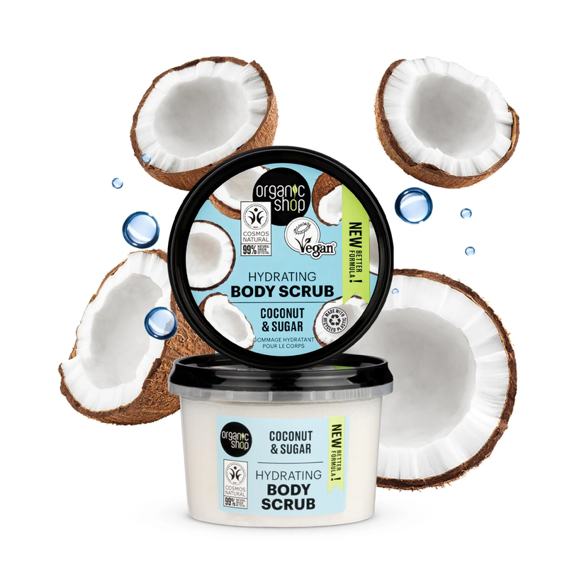 Body scrub coconut hydrating, , medium-null