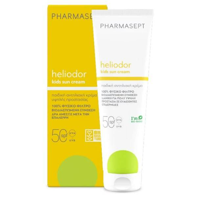 Pharmasept heliodor kids sun cream 50SPF x 150ml