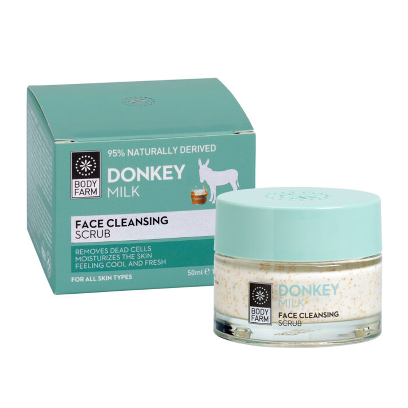 Donkey milk face cleansing scrub 50ml-null