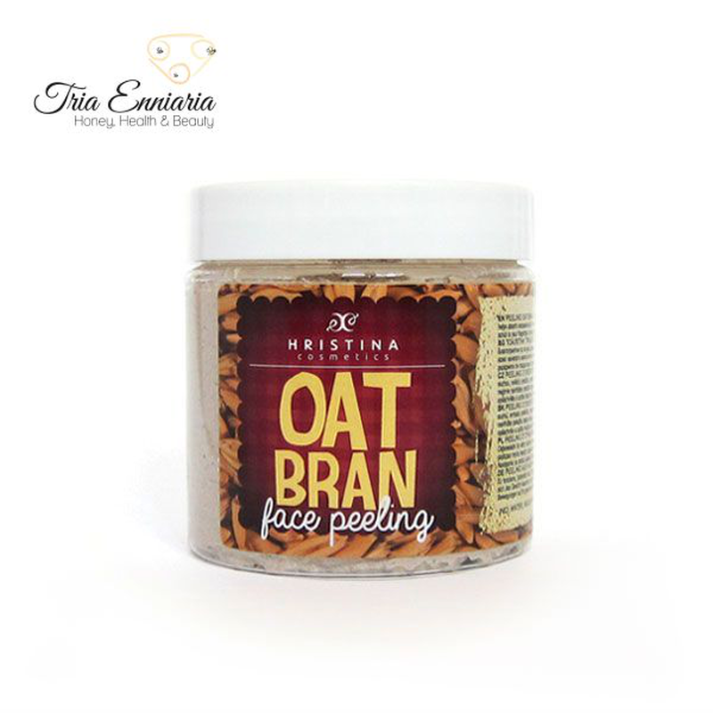 Oat bran, face peeling, 200 ml, hristina, , medium-null