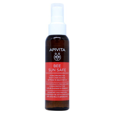 Apivita bee sun safe suncare hair oil 100ml