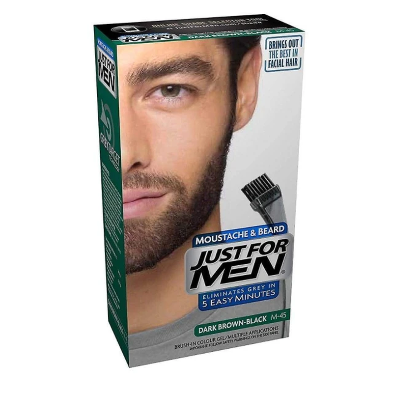 Just for men gel dark brown black image number null