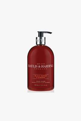 Signature mens black pepper & ginseng hand wash 500ml, , medium