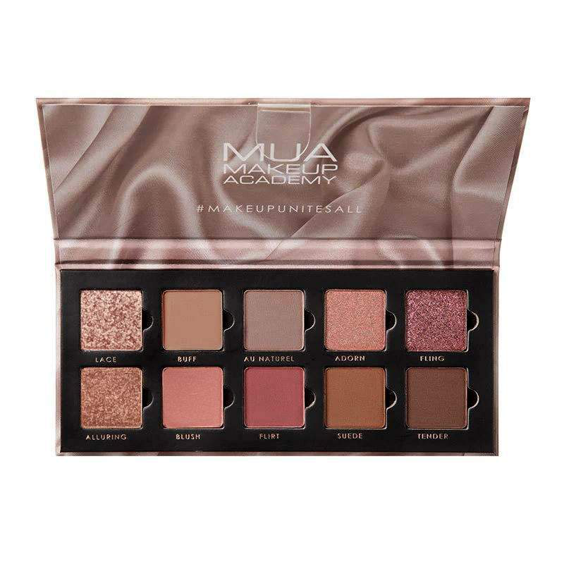 Mua 10 shade eyeshadow palette - silk nudes-null