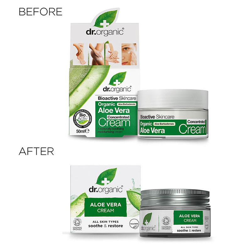 Dr organic aloe vera concentrated cream 50ml-null