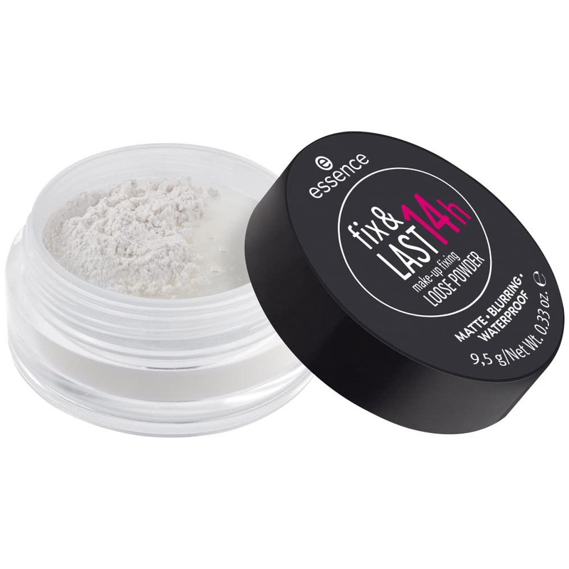 Essence fix & last 14h make up fixing loose powder, , medium-null