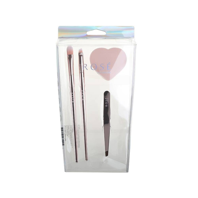 Basicare rose brush set 7124-null
