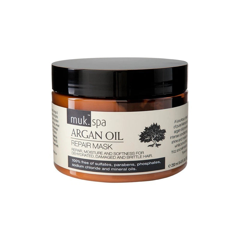 Muk spa argan oil repair hair mask 250ml, , medium-null