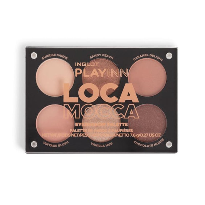 Inglot Playin Loca Mocca Palette, Eyeshadow, , medium image number null