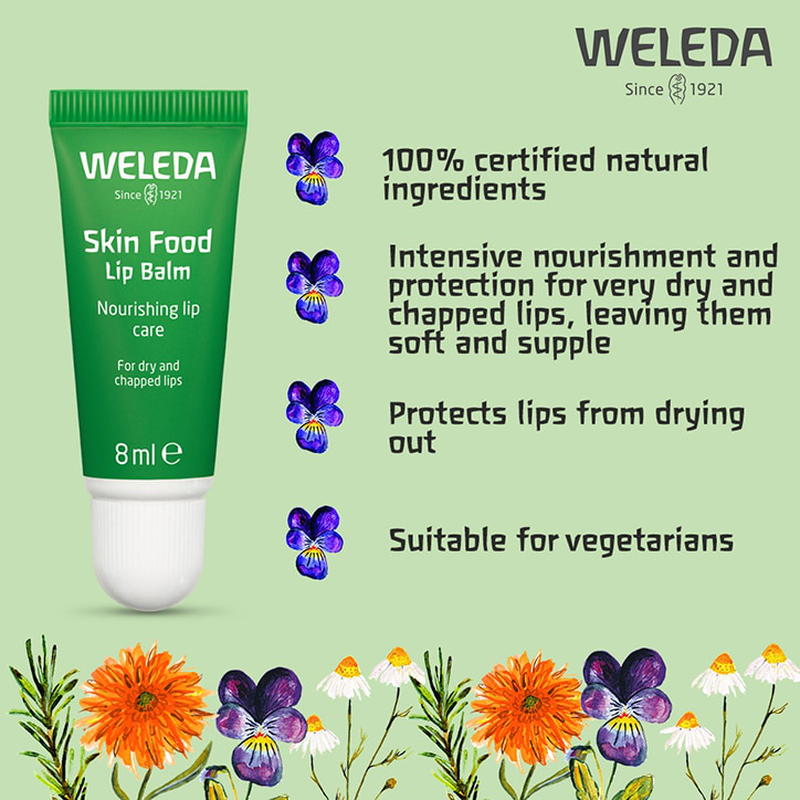 Weleda skin food lip butter 8ml-null
