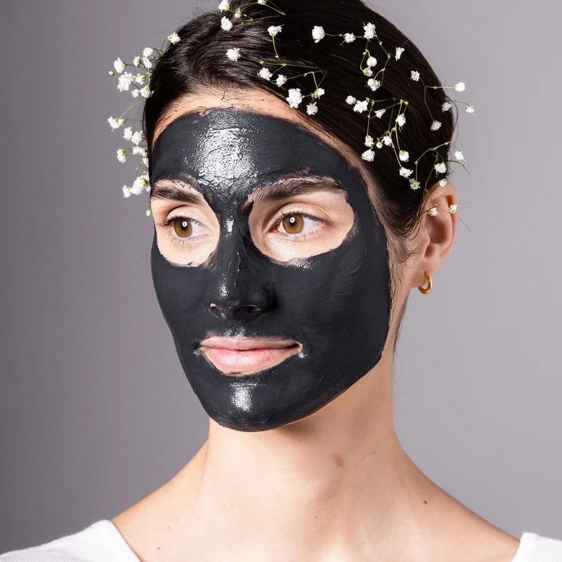Apivita black face mask propolis - purifying & oil-balancing 50ml, , medium-null