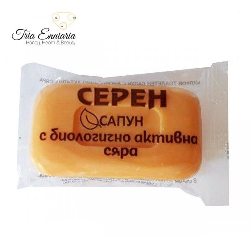 Sulphur soap, 60 gr, milva, , medium-null