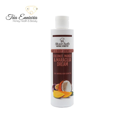 Αφρόλουτρο για μαλλιά και σώμα, mango & maracuja dream, 250 ml, stani chef`s, , medium