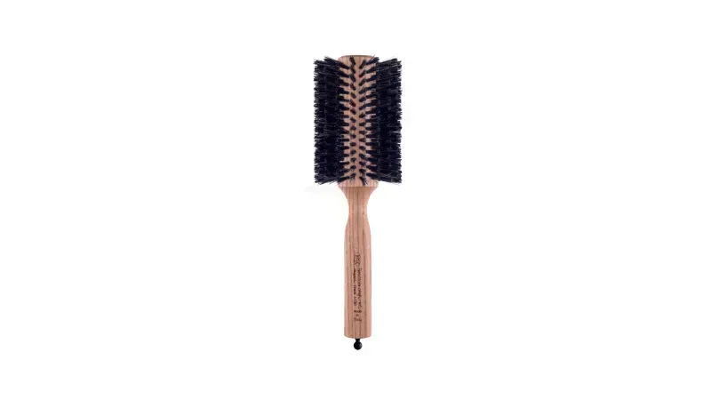 3me maestri triangolo reinforced wild boar bristle hair brush 75 mm-null