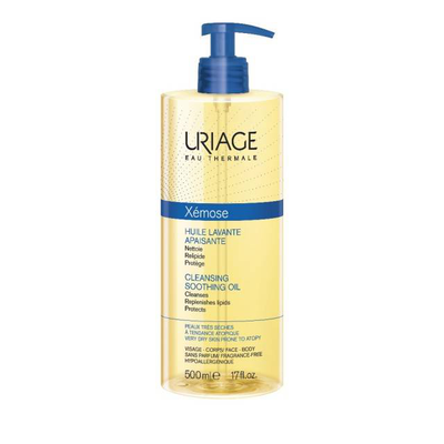 Uriage xemose cleansing soothing oil 500 ml, , medium