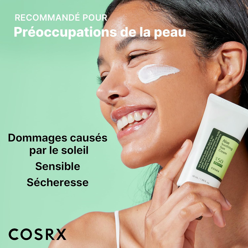 Cosrx &ndash; aloe soothing sun cream SPF50 pa+++, 50ml-null