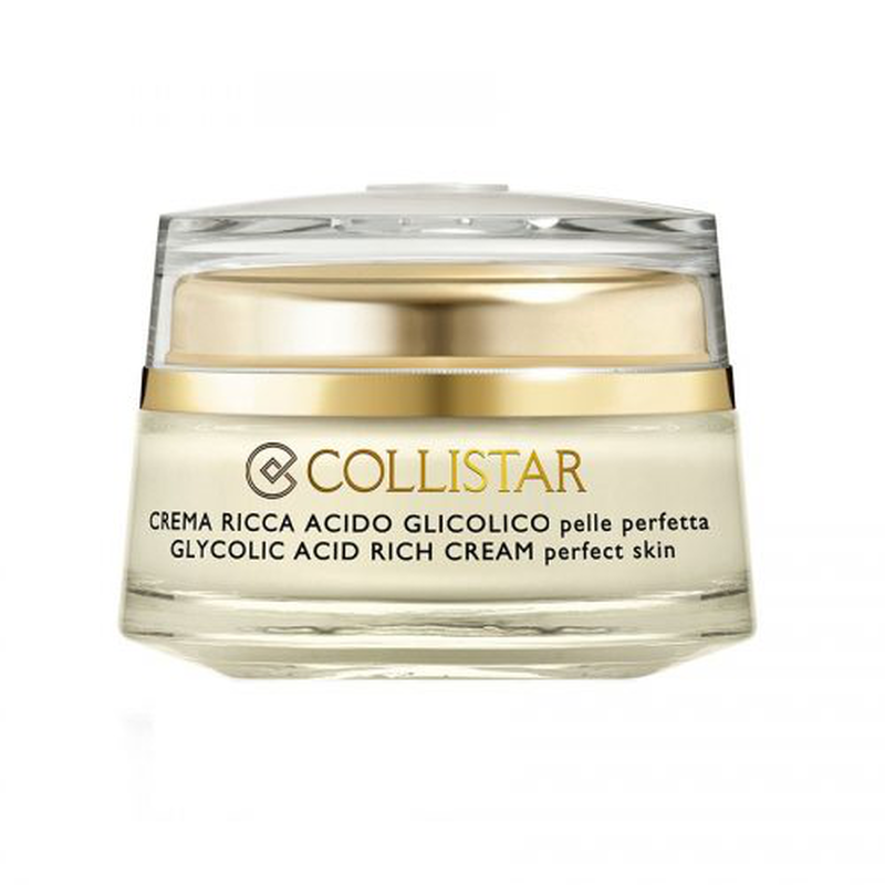 Collistar pure actives glycolic acid rich cream perfect skin 50ml, , medium-null