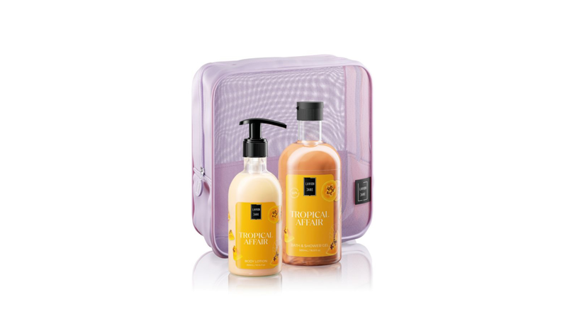 Lavish care tropical affair body care bag set, , medium-null