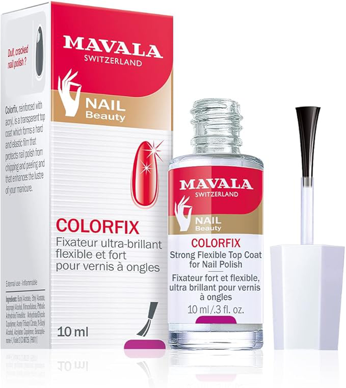 Mavala colorfix top coat x 10ml image number null