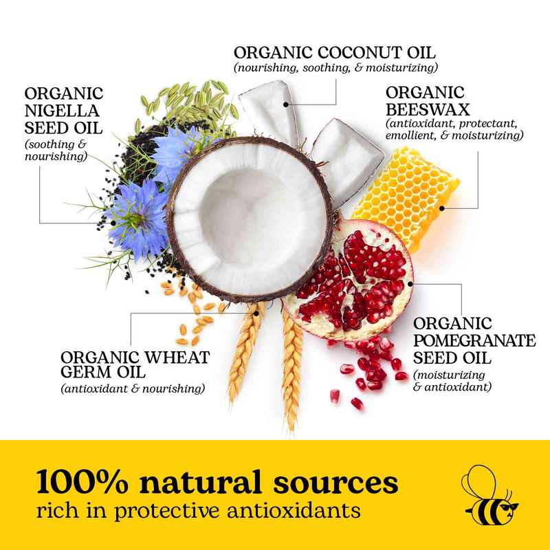 Organic lip balm - pomegranate - box-null