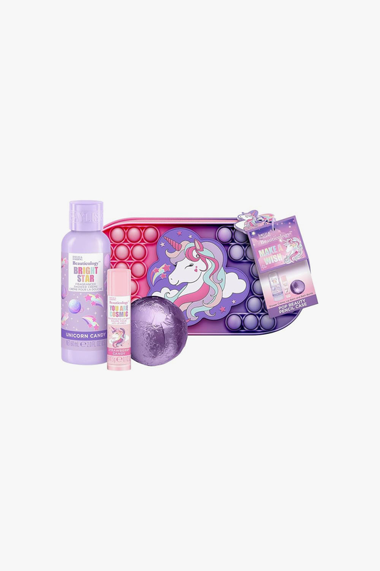 Beauticology unicorn pop beauty pencil case set, , medium-null