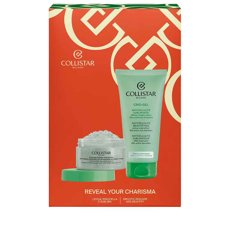 Collistar cryo gel anti cellulite beautifying set, , medium-null