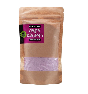 Beauty jar girls dreams sparkling bath 250g, , medium