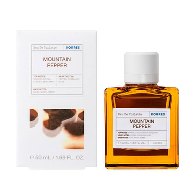 Korres mountain pepper eau de toilette 50ml, , medium
