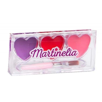 Martinelia  lip gloss hearts 3*0.96 grs