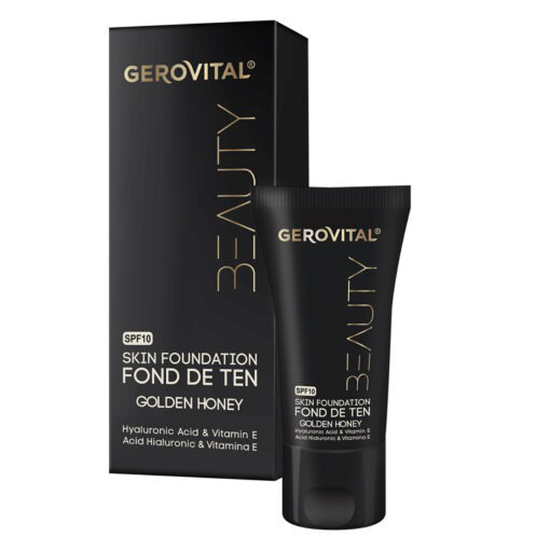 Skin foundation golden honey, , medium-null