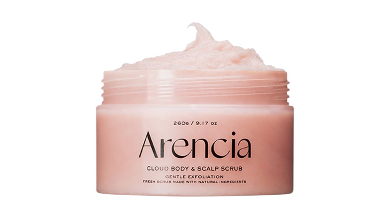 Arencia  fresh cloud body & scalp scrub french lavender & pear-null