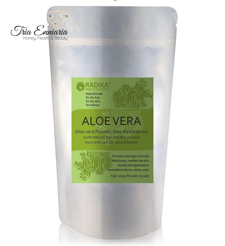 Aloe vera natural powder, 100 g, radika, , medium-null