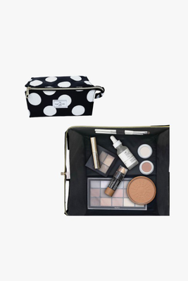 Makeup box bag double spots