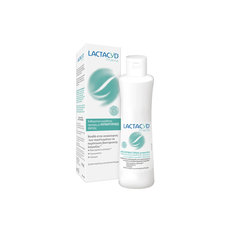Lactacyd pharma antibacterials intimate wash - 250ml image number null