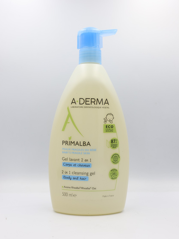 Aderma primalba cleansing gel 2in1 500ml-null