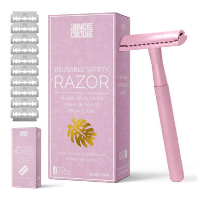 Safety razors | includes 10x razor blades, , medium