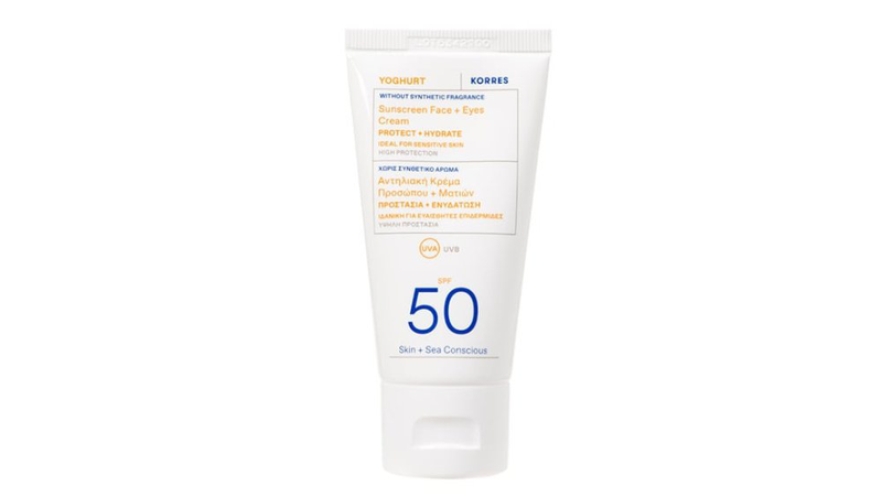 Korres yoghurt sunscreen face & eyes cream SPF50 50ml image number null