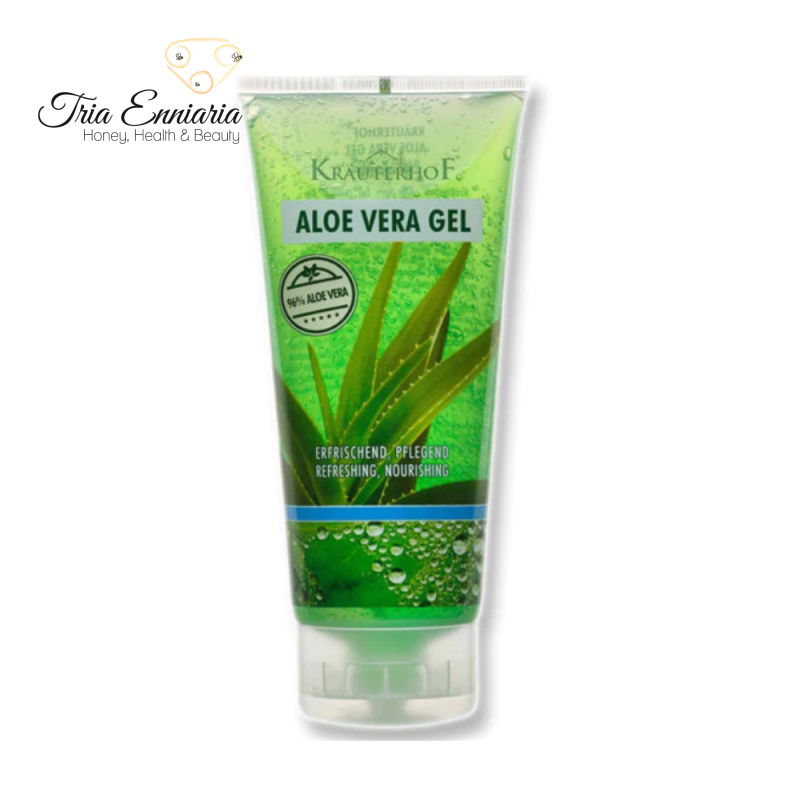 96% aloe vera gel, 200 ml, krauterhof, , medium image number null