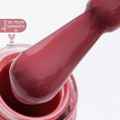 Gel polish terracotta 06 (№3330) 15ml., , medium