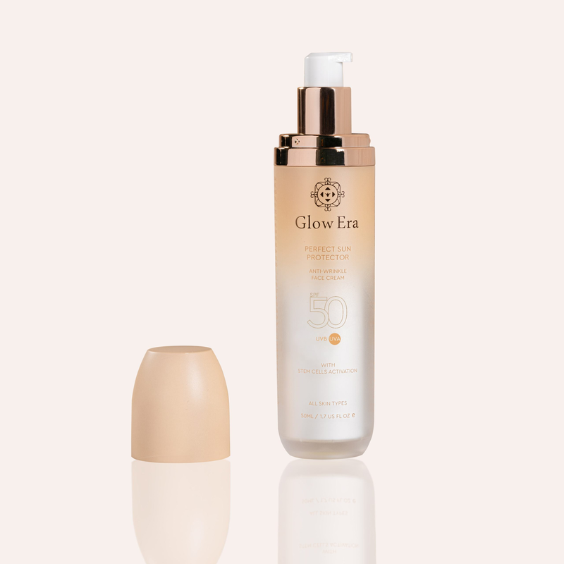 Product image: Αντηλιακό glow era perfect sun protector SPF50 με 4 βλαστοκύτταρα, 50ml-null